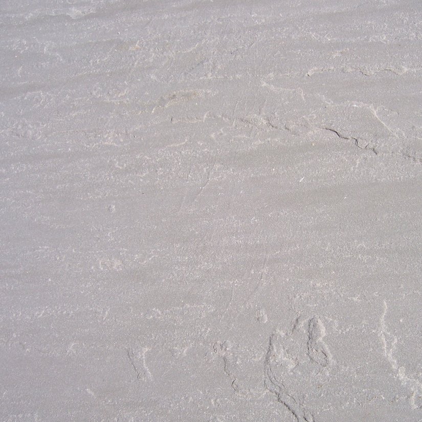 Kandla Grey Quarzsandstein - Bodenplatten - Oberfläche bruchroh 
Kanten gebrochen