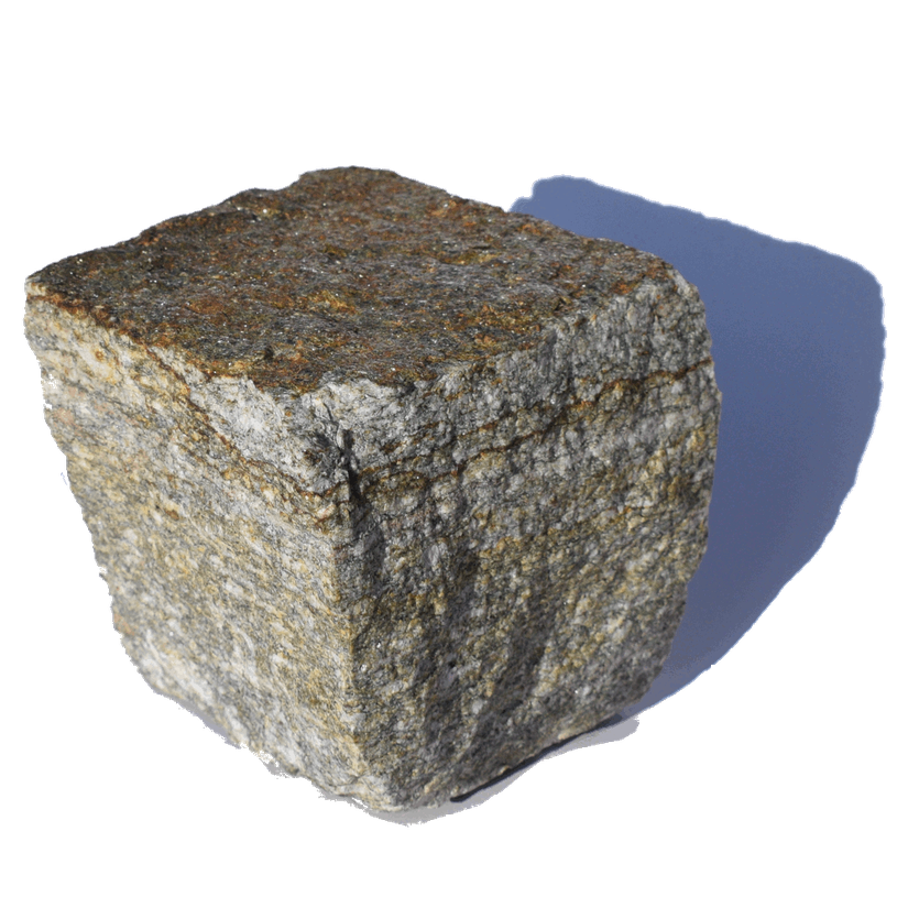 Luserna Grigio Misto Gneis - Pflaster- und Schalensteine - allseitig gespalten
in Kisten verpackt